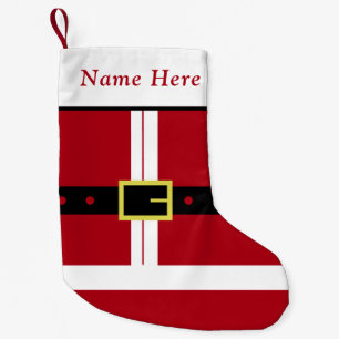 Personalised Santa Christmas Stocking Custom Name