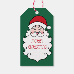 Personalised Santa Claus Christmas Gift Tags