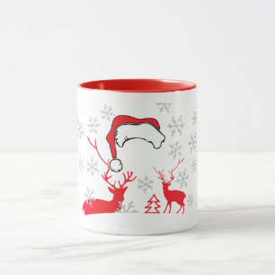 Personalised Santa Face  Mug