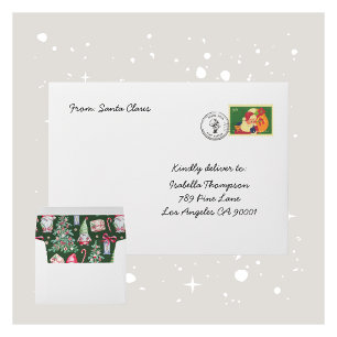 Personalised "Santa's Arctic Express"  Envelope