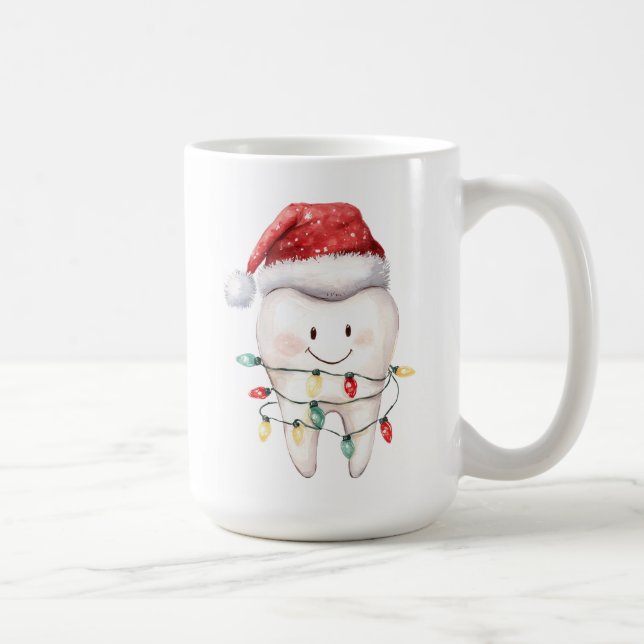 Personalised Santa's Favourite Dentist Mug (Right)