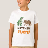 Personalised Saurus T Shirt