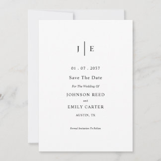 Personalised save the date