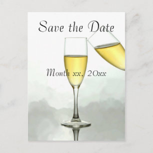 Personalised Save the Date Announcement Postcard