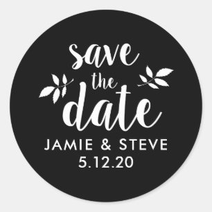 Personalised Save the Date Stickers