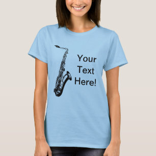 Personalised Saxophone T-Shirt