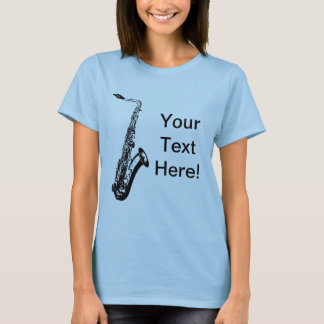 Personalised Saxophone T-Shirt
