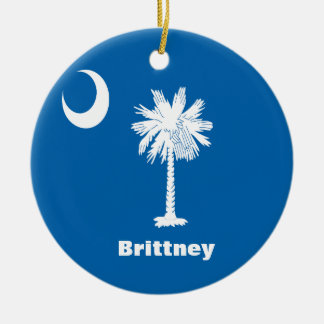 Personalised SC Palmetto State Ornament