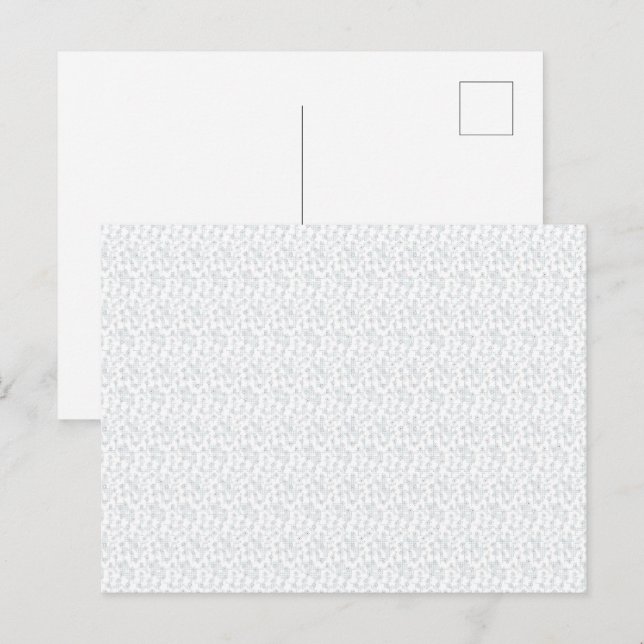 Personalised Scandinavian Gift Wrap Holiday Postcard (Front/Back)