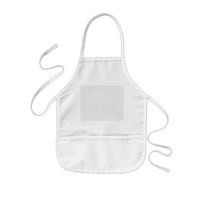 Personalised Scandinavian Gift Wrap Kids Apron (Front)