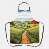 Personalised Scenic Farm Path Design with Name