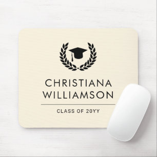Personalised School and College Graduation Elegant Mouse Pad