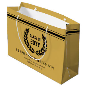 Personalised School and University Graduation Large Gift Bag