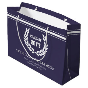 Personalised School and University Graduation Large Gift Bag