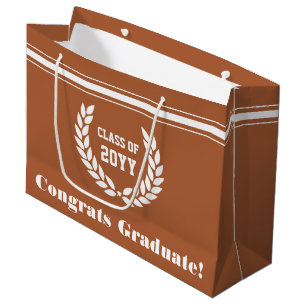 Personalised School and University Graduation Large Gift Bag