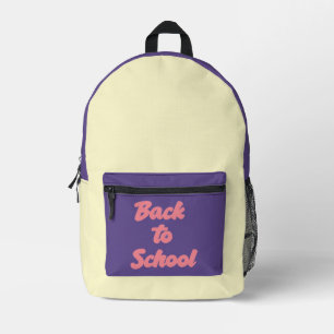 Personalised School Backpack with Your Photo