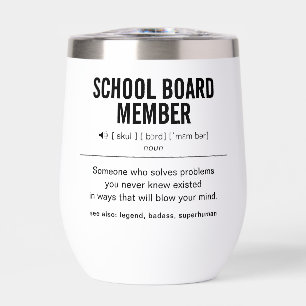 Personalised School Board Member Funny