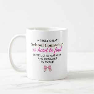 Personalised School Counsellor Appreciation Gift Coffee Mug