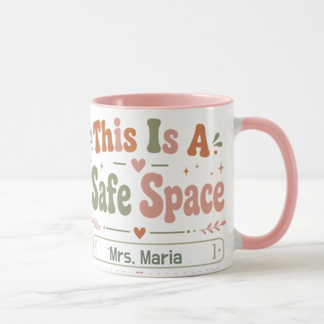 Personalised School Counsellor Coffee Mug (Right)
