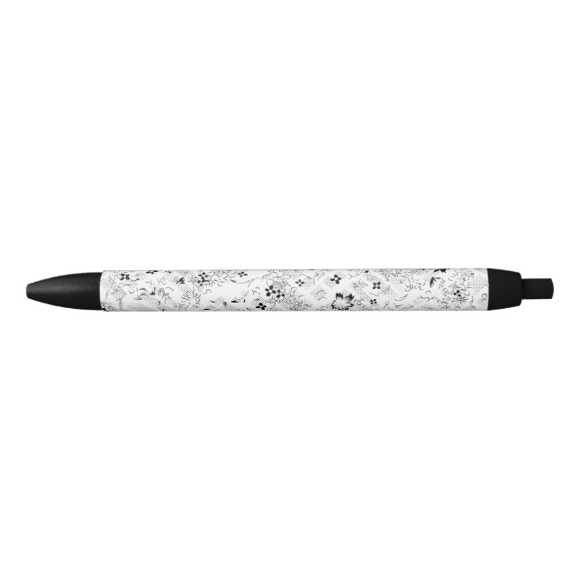 Personalised School Essentials Black Ink Pen (Front)