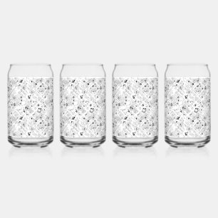 Personalised School Essentials Can Glass