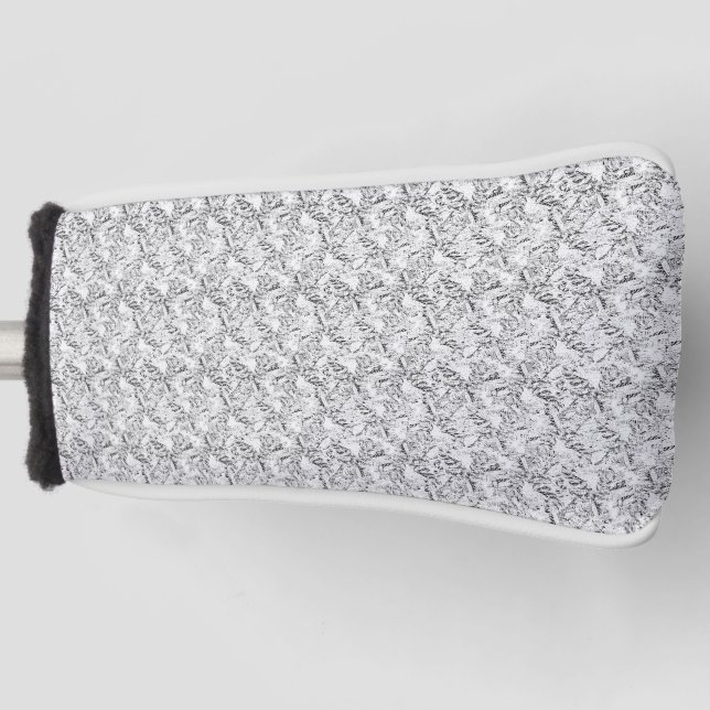 Personalised School Essentials Golf Head Cover (Front)