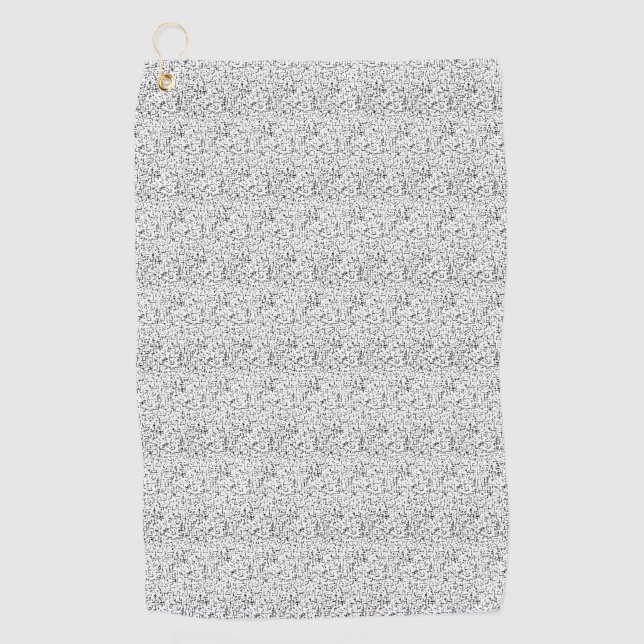 Personalised School Essentials Golf Towel (Front)