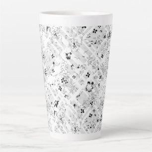 Personalised School Essentials Latte Mug