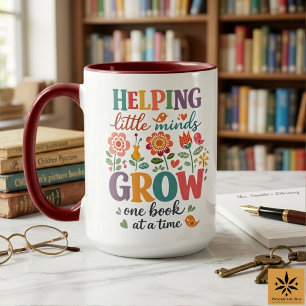 Personalised School Librarian Happy School Mug