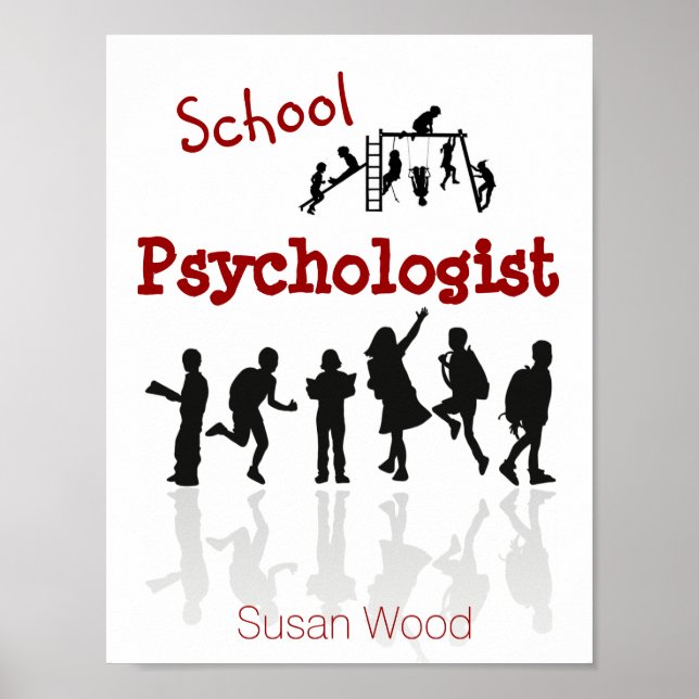Personalised School Psychologist Poster (Front)