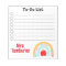 Personalised school supply rainbow teacher to-do