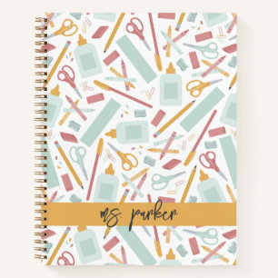 Personalised School Tools Notebook