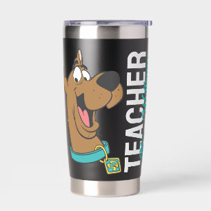 Personalised   Scooby-Doo Happy Face Teacher Insulated Tumbler