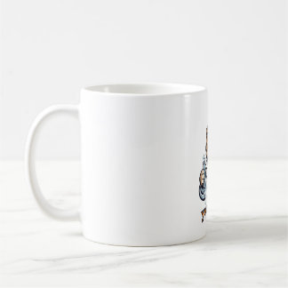 Personalised Scottish Fold Cat Scientist Mug | Cus
