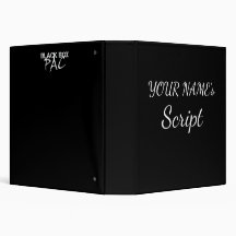 Personalised Script Binder