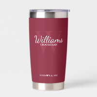Personalised Script Monogram and Name Groomsmen