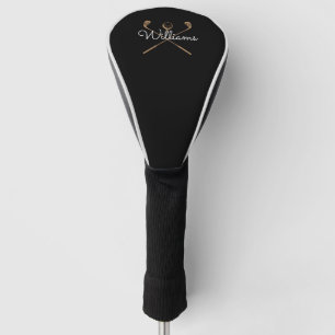 Personalised Script Name Golf Clubs Golf Head Cover