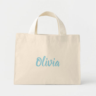 Personalised Script Name Tote Bag