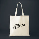 Personalised Script Tote Bag- Allison<br><div class="desc">Personalised Script Tote Bag- Allison</div>