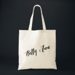 Personalised Script Tote Bag- Betty Ann Bag<br><div class="desc">Personalised Script Tote Bag- Betty Ann</div>