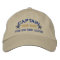 Personalised Sea Captain Stars Ball Cap Embroidery