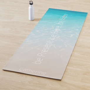 Personalised Sea Sand Water Yoga Mat