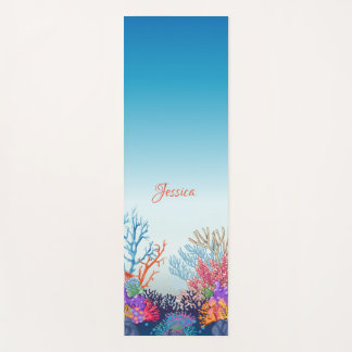 Personalised Sea-Themed Yoga Mat.  Mat