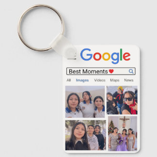 Personalised Search Bar Text custom memory Photos Key Ring
