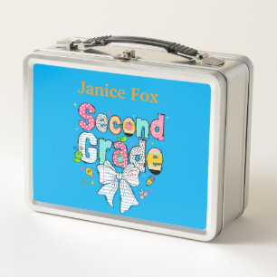 Personalised Second Grade Lunch Box