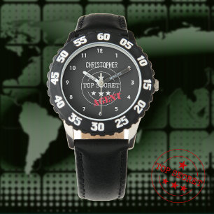 Personalised Secret Agent Watch