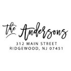 Personalised Self Inking Return Address Stamp