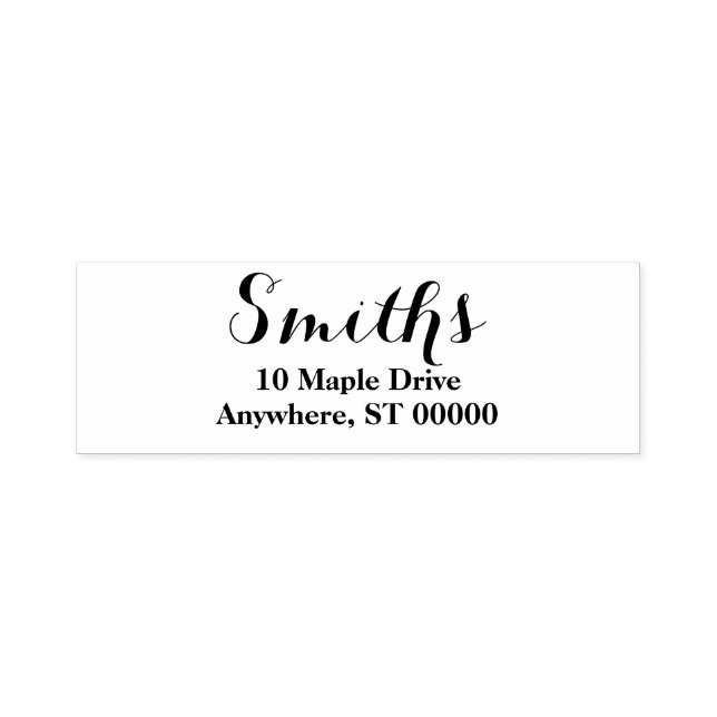 Personalised Self-Inking Stamp (Design)