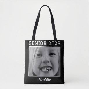 Personalised Senior 2026 custom Photo graduation Tote Bag