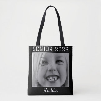  Personalised Senior 2026 custom Photo graduation Tote Bag